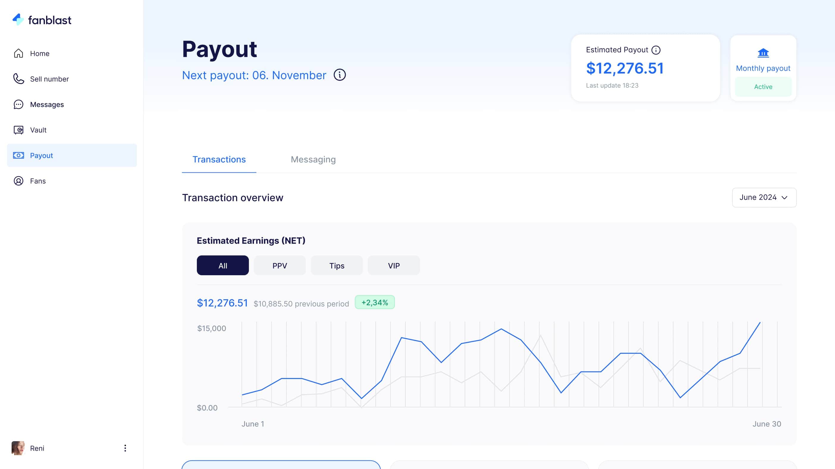 Payout